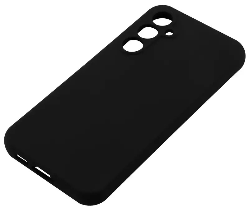 Чохол для Samsung A35 WAVE Full Silicone Cover (black) фото