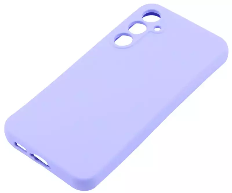 Чехол для Samsung A35 WAVE Full Silicone Cover (light purple) - фото - №3