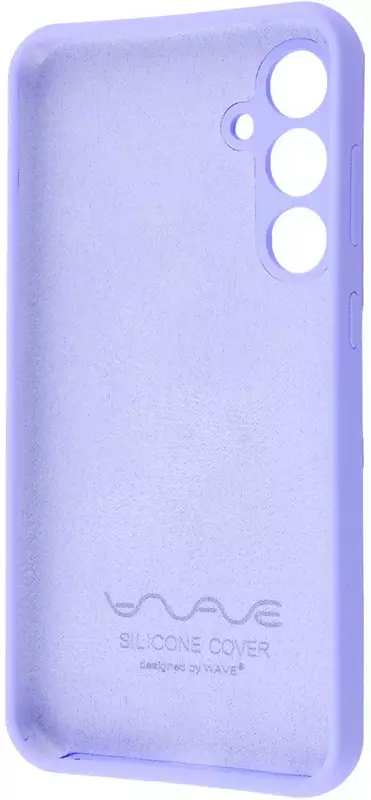 Чехол для Samsung A35 WAVE Full Silicone Cover (light purple) - фото - №1