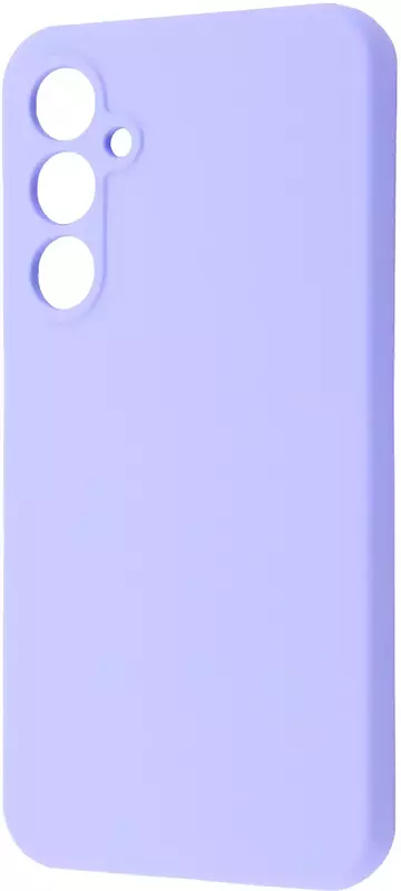Чехол для Samsung A35 WAVE Full Silicone Cover (light purple) - фото - №0