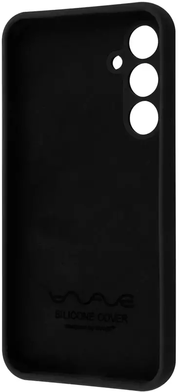 Чохол для Samsung A55 WAVE Full Silicone Cover (black) фото