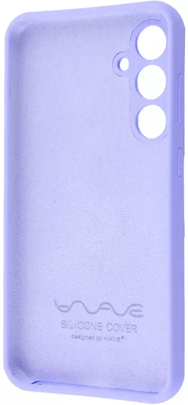 Чохол для Samsung A55 WAVE Full Silicone Cover (light purple) - фото - №1