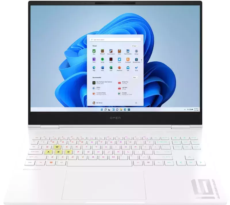Ноутбук HP Omen 16-u0002ua Ceramic White (8A7Z8EA) - фото - №0
