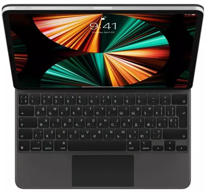 Клавіатура Apple Magic Keyboard for 12.9" iPad Pro (5th gen), iPad Air 13" M2 (2024) UKR (Black) фото
