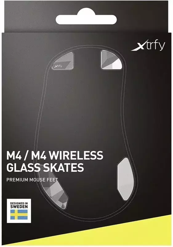 Скляні глайди для миші XTRFY M4/M4 WL Litus White фото