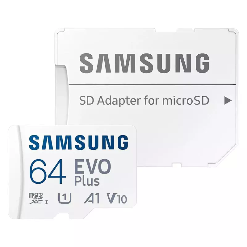 Карта пам'ятi MicroSDXC Samsung 64GB C10 UHS-I R130MB/s Evo Plus + SD фото