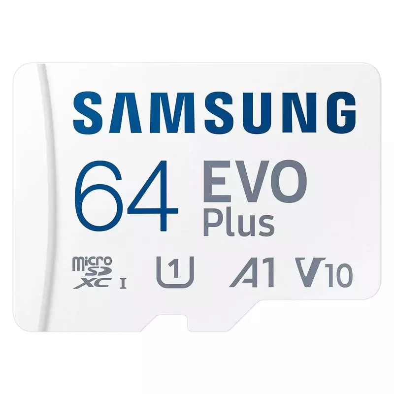 Карта памяти MicroSDXC Samsung 64GB C10 UHS-I R130MB/s Evo Plus + SD фото