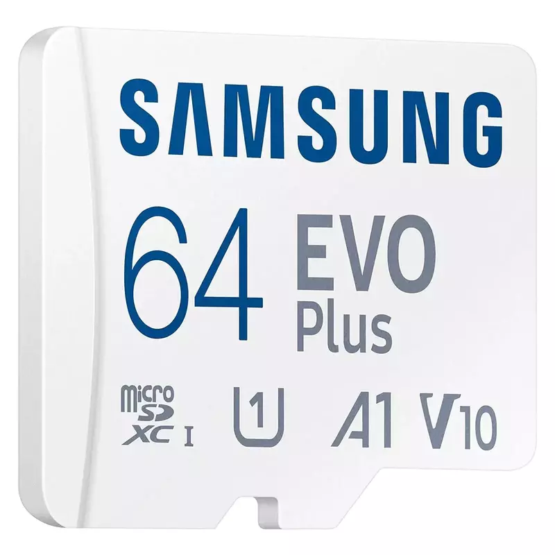 Карта памяти MicroSDXC Samsung 64GB C10 UHS-I R130MB/s Evo Plus + SD фото