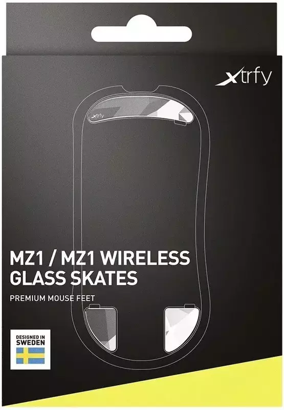Скляні гайди для миші XTRFY MZ1/MZ1 WL Litus White фото