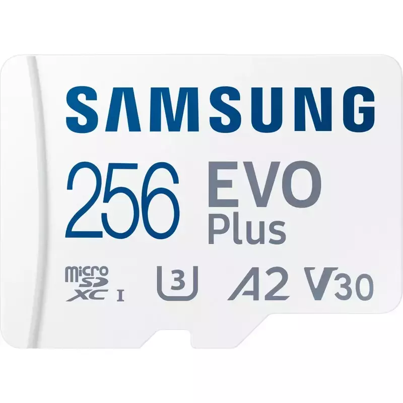 Карта пам'ятi MicroSDXC Samsung 256GB C10 UHS-I R130MB/s Evo Plus + SD фото