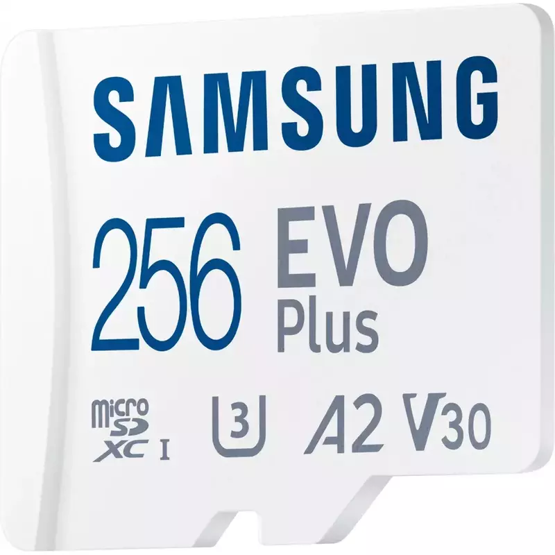 Карта пам'ятi MicroSDXC Samsung 256GB C10 UHS-I R130MB/s Evo Plus + SD фото