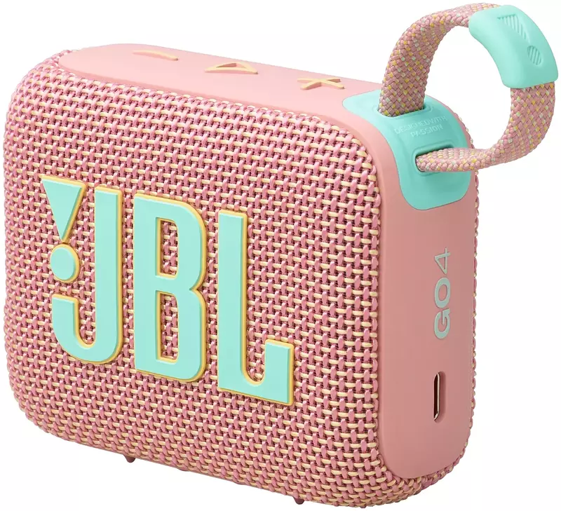 Акустика JBL GO 4 (Pink) JBLGO4PINK фото