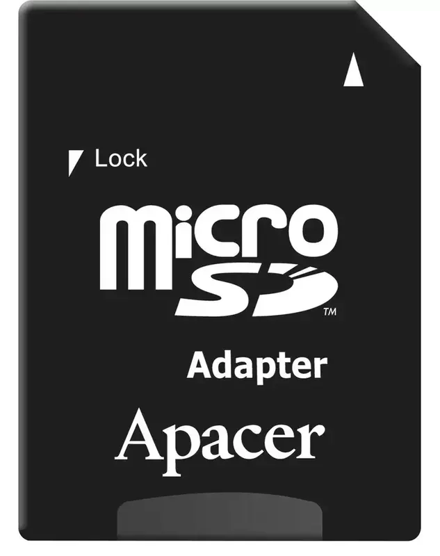 Карта памяти MicroSD Apacer 128GB C10 UHS-I R85MB/s + SD фото