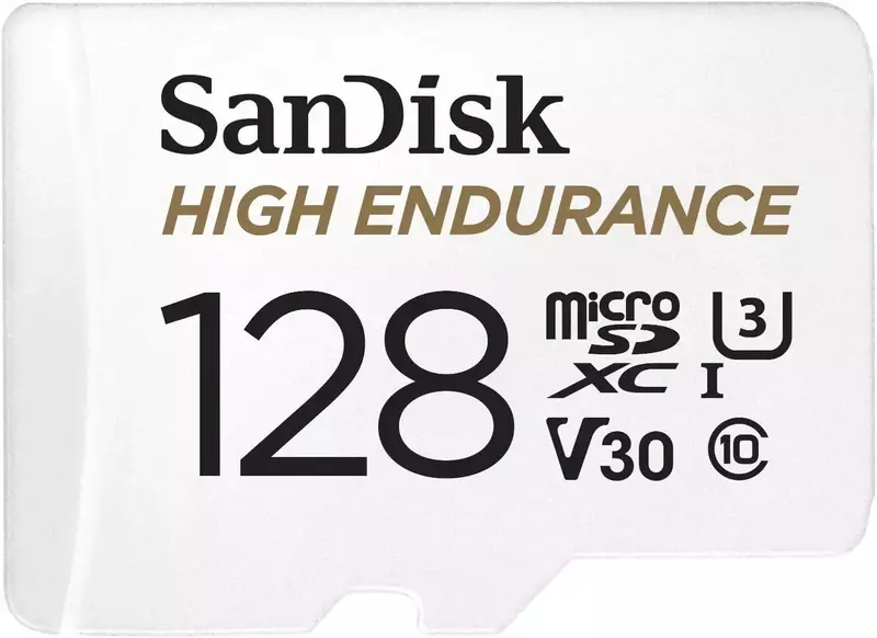 Карта пам'яті microSD SanDisk 128GB C10 UHS-I U3 V30 R100/W40MB/s High Endurance (SDSQQNR-128G-GN6IA) фото