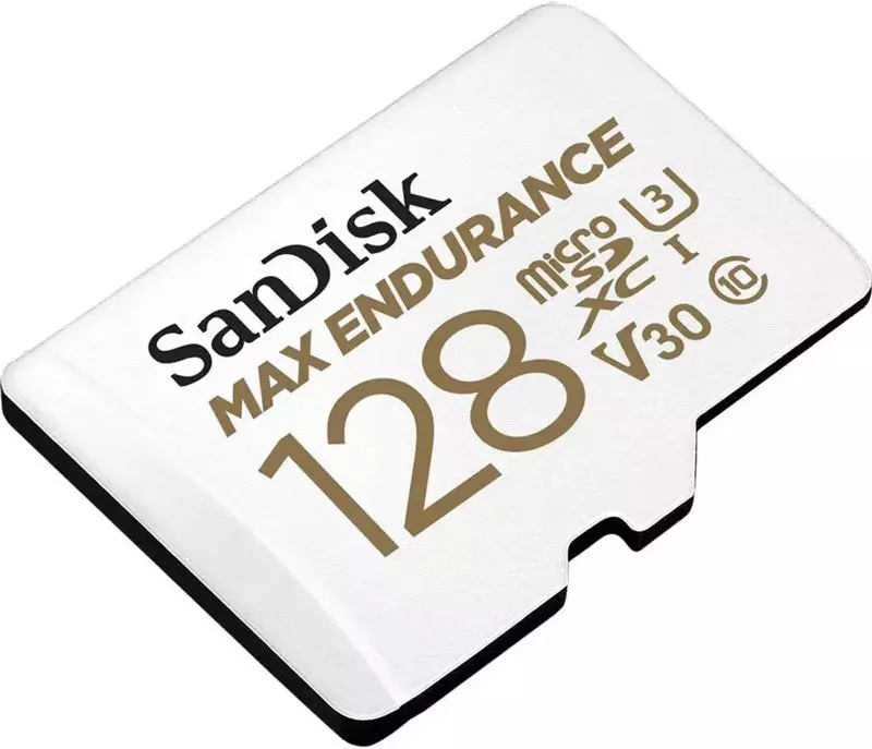 Карта пам'яті microSD SanDisk 128GB C10 UHS-I U3 V30 R100/W40MB/s Max Endurance (SDSQQVR-128G-GN6IA) фото