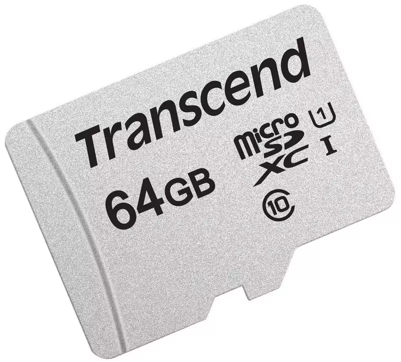 Карта памяти microSD Transcend 64GB C10 UHS-I R100/W20MB/s фото