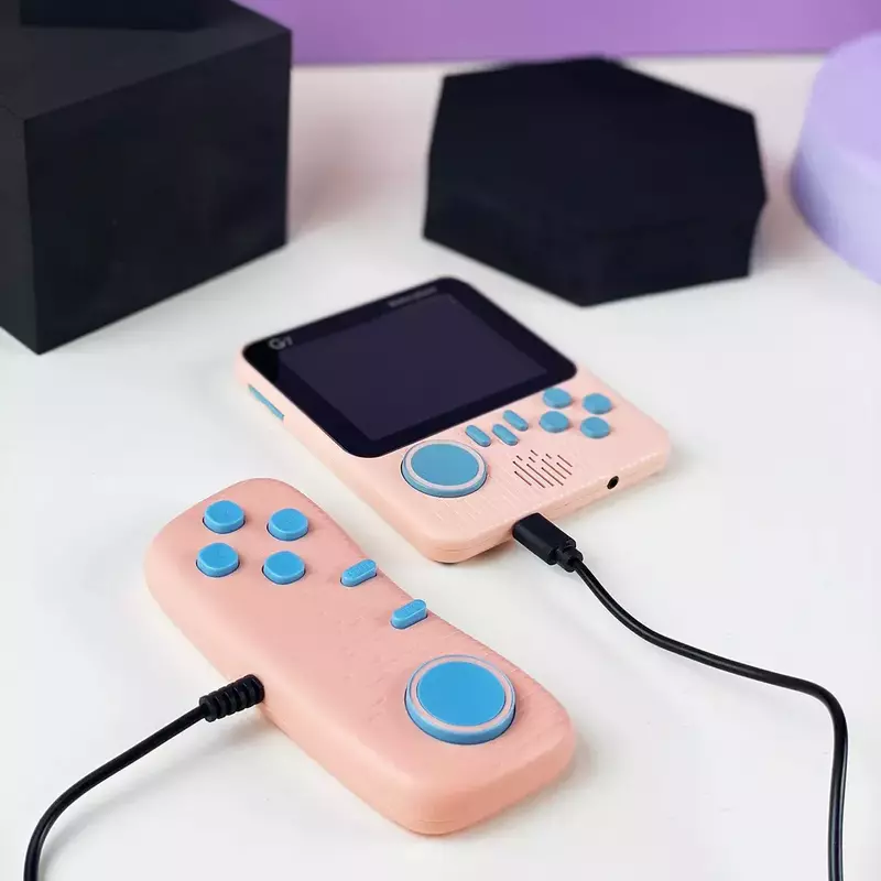 Портативна ігрова консоль G7 (Pink) фото