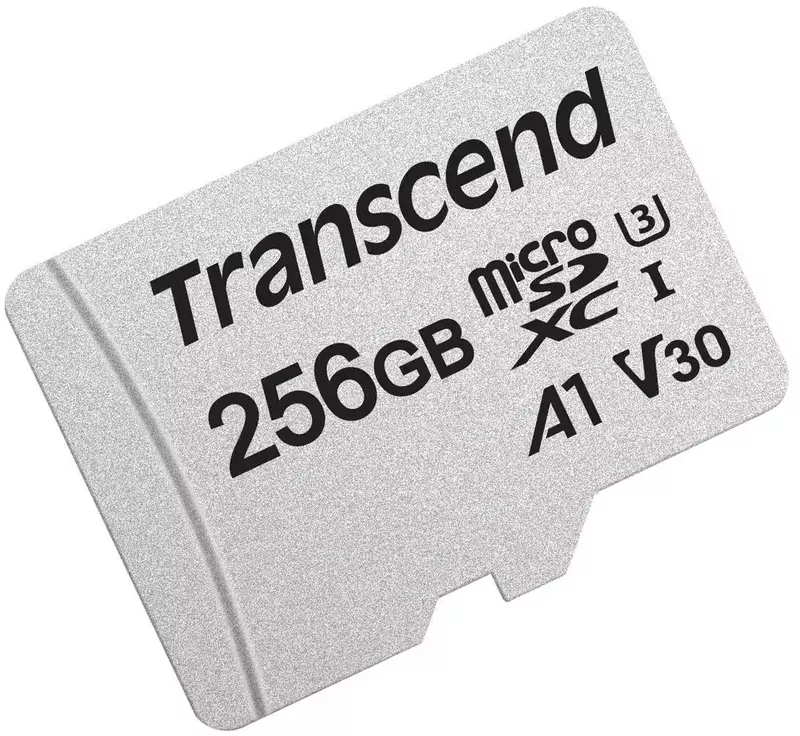 Карта пам'яті microSD Transcend 256GB C10 UHS-I R100/W40MB/s + SD фото