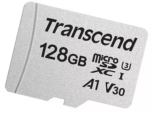 Карта пам'яті microSD Transcend 128GB C10 UHS-I R100/W40MB/s фото
