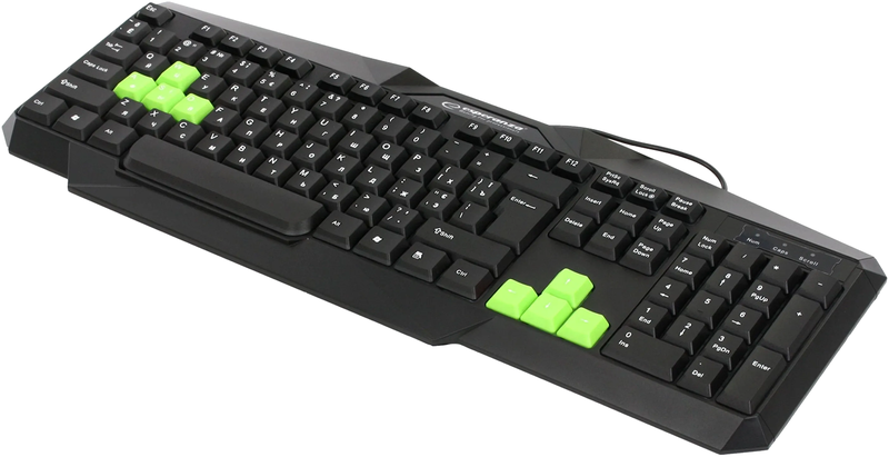 Ігрова клавіатура Esperanza EGK201 (Green) EGK201GUA фото