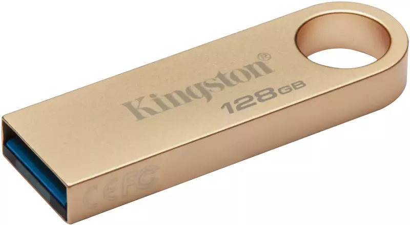 USB-Flash Kingston SE9 G3 128Gb 220MB/s металева фото