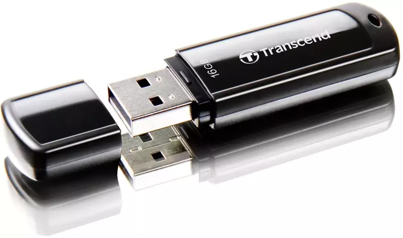 USB-Flash Transcend 16GB USB 3.1 Type-A JetFlash 700 Чорний фото
