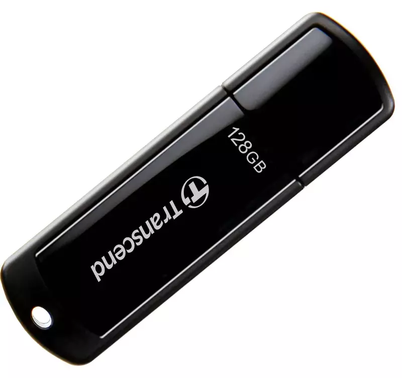 USB-Flash Transcend 128GB USB 3.1 Type-A JetFlash 700 Чорний фото