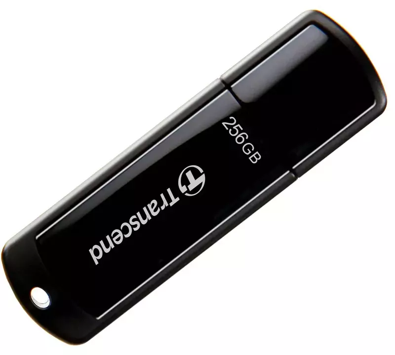 USB-Flash Transcend 256GB USB 3.1 Type-A JetFlash 700 Чорний - фото - №3