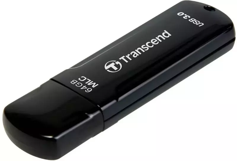 USB-Flash Transcend 64GB USB 3.1 Type-A JetFlash 750 Чорний фото