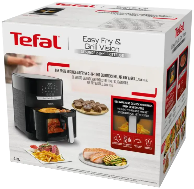 Мультипіч TEFAL Tefal Easy Fry&Grill Vision Window EY506810 - фото - №9