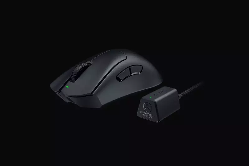 Ігрова миша DeathAdder V3 Pro and HyperPolling Wireless Dongle (RZ01-04630300-R3WL) - фото - №6