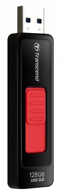 USB-Flash Transcend 128GB USB 3.1 Type-A JetFlash 760 Чорний фото