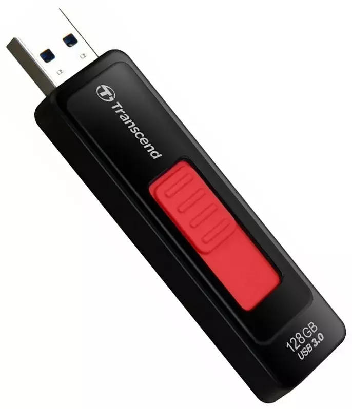 USB-Flash Transcend 128GB USB 3.1 Type-A JetFlash 760 Чорний фото