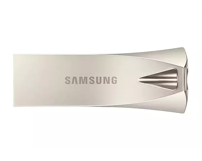 USB-Flash Samsung 64GB USB 3.1 Type-C Bar Plus Срібний фото
