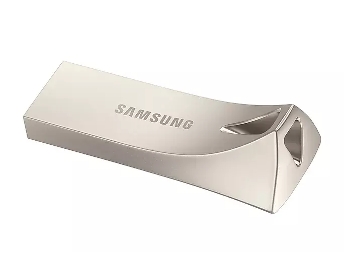 USB-Flash Samsung 64GB USB 3.1 Type-C Bar Plus Срібний фото