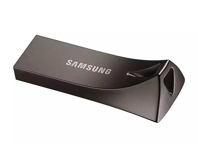 USB-Flash Samsung 64GB USB 3.1 Type-A Bar Plus Сірий фото