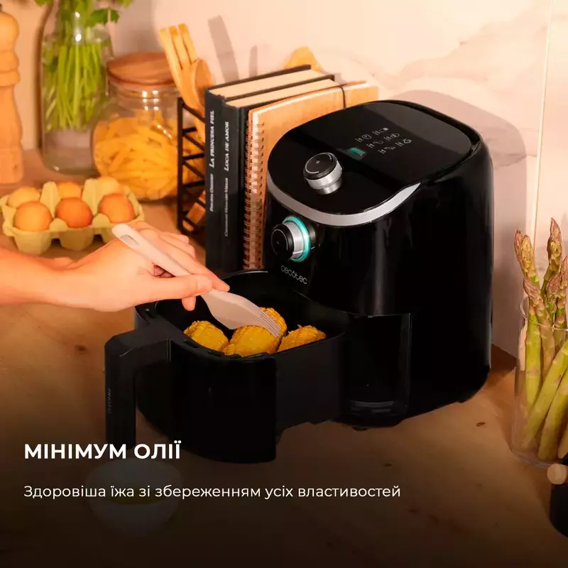 Мультипіч (аерогриль-фритюрниця) CECOTEC Cecofry Compact 2000 (CCTC-03312) - фото - №1