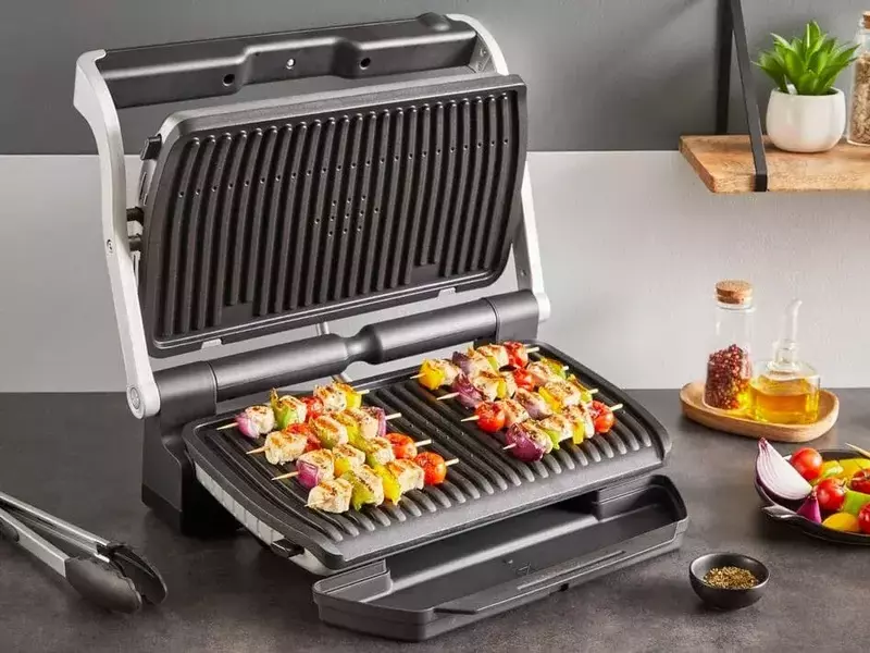 Гриль TEFAL OptiGrill+ XL GC727D10 фото