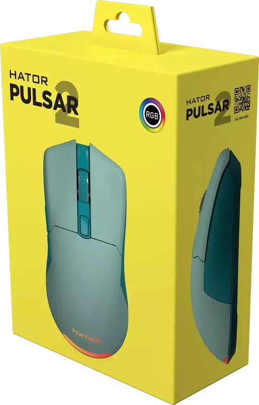 Ігрова миша HATOR Pulsar 2 (HTM-513) Mint фото