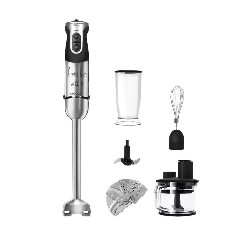 Блендер занурювальний CECOTEC Powerful Titanium 1000 Pro (CCTC-04063) - фото - №0
