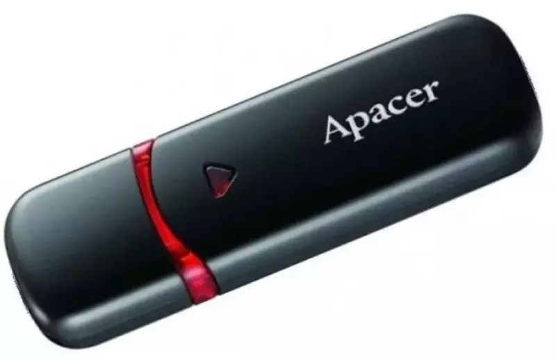 USB-Flash Apacer 32GB USB 2.0 AH333 Чорний фото