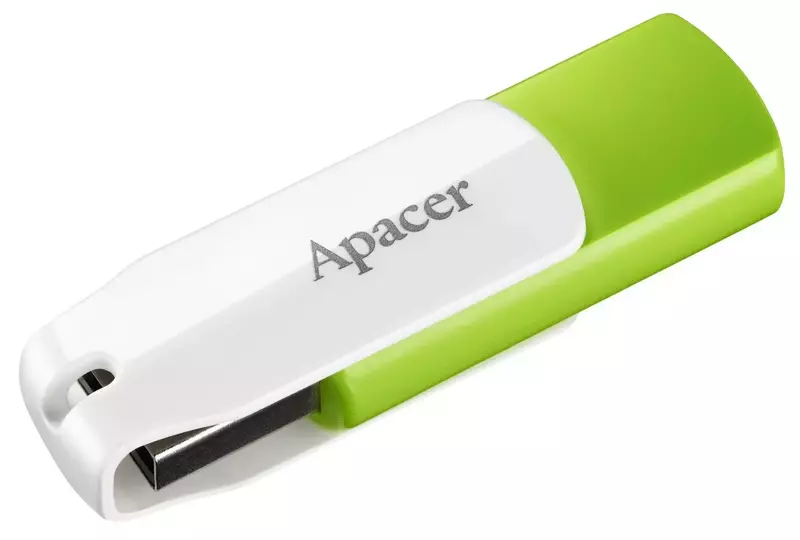 USB-Flash Apacer 32GB USB 2.0 AH335 Зелений фото