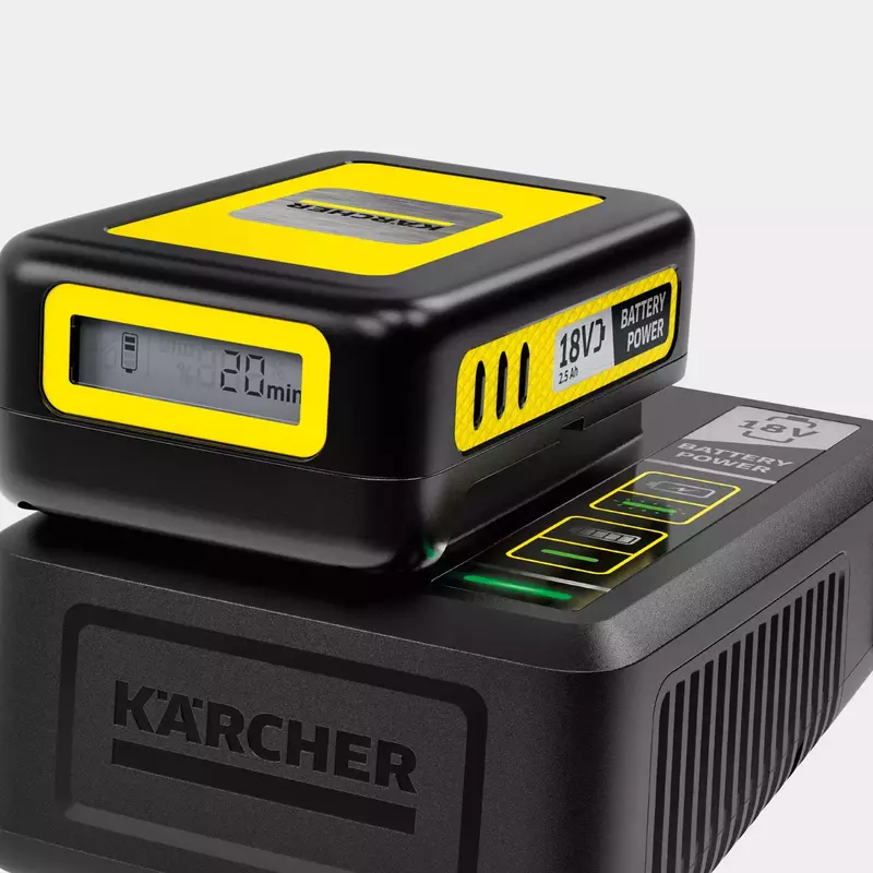 Швидкозарядний пристрій Karcher для акумулятора 18V 2.5А фото