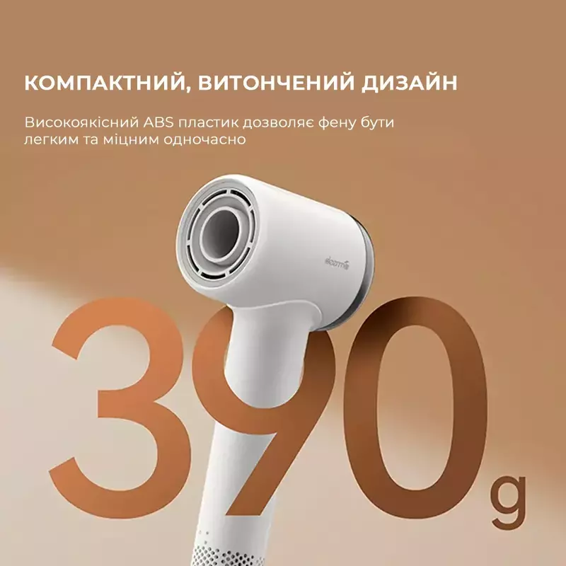 Фен для волос с ионизацией Deerma DEM-CF50W(white) фото