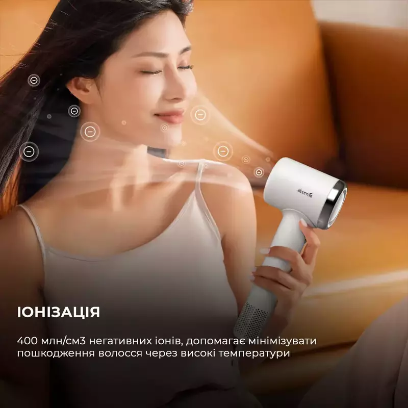 Фен для волос с ионизацией Deerma DEM-CF50W(white) фото