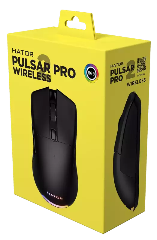 Игровая мышь HATOR Pulsar 2 PRO Wireless (HTM-530) Black фото
