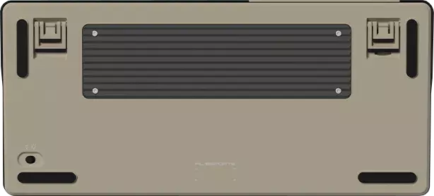 Игровая клавиатура FL ESPORTS CMK75 Desert Grey FLCMMK Ice Violet switches TFT Knob Three-Mode (CMK75-7531) фото