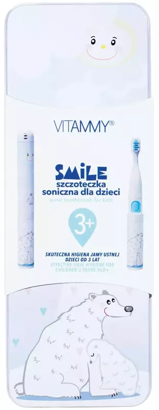 Електрична зубна щітка Vitammy SMILE White Bear (від 3 років) фото