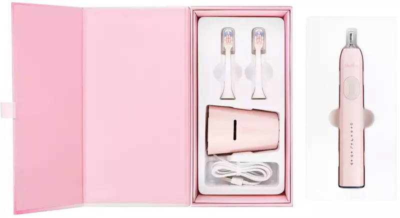 Электрическая зубная щетка Vitammy SMILS Powder Pink - фото - №5