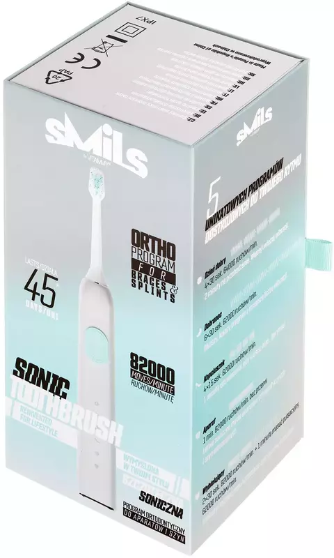 Электрическая зубная щетка Vitammy SMILS Aluminium - фото - №7